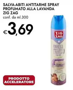Bennet Salva-Abiti Antitarme Spray Profumato alla Lavanda Zig Zag offerta