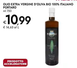 Bennet Olio extra vergine d'oliva bio Portaro offerta
