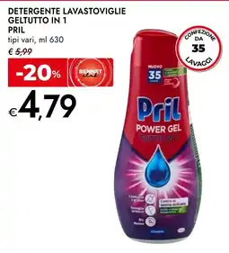 Bennet Detergente lavastoviglie Pril tutto in 1 offerta