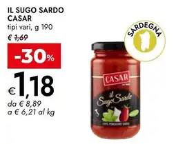 Bennet Il Sugo Sardo Casar offerta