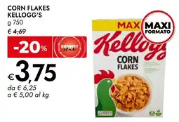 Bennet Corn Flakes Kellogg's offerta