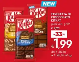 Bennet Tavoletta di cioccolato KitKat offerta