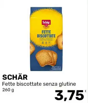 Schär Fette biscottate senza glutine