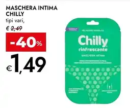 Bennet Maschera intima Chilly offerta