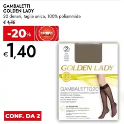Bennet Gambaletto Golden Lady offerta