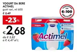 Bennet Yogurt da bere Actimel offerta
