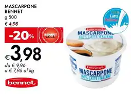 Bennet Mascarpone Bennet offerta