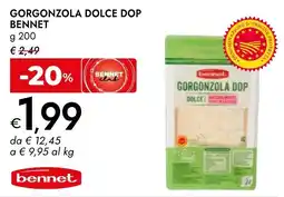 Bennet Gorgonzola dolce DOP Bennet offerta