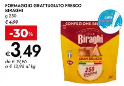 Bennet Formaggio grattugiato fresco Biraghi offerta