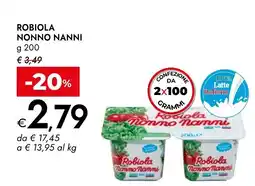 Bennet Robiola Nonno Nanni offerta