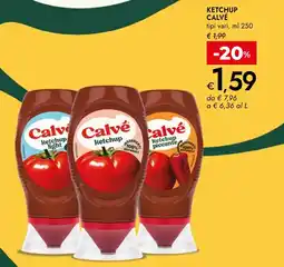 Bennet Ketchup Calvé offerta