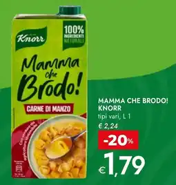 Bennet Mamma che Brodo! Knorr offerta
