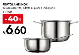 Bennet Pentolame inox offerta