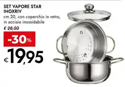 Bennet Set vapore star inoxriv offerta