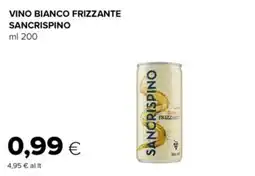 Tigre Vino bianco frizzante SanCrispino offerta