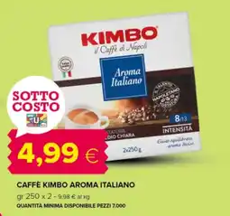 Tigre Caffè Kimbo Aroma Italiano offerta