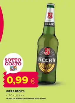 Tigre Birra Beck's offerta