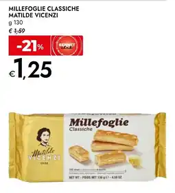 Bennet Millefoglie Classiche Matilde Vicenzi offerta