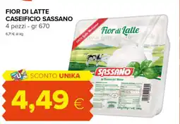 Tigre Fior di Latte Sassano offerta