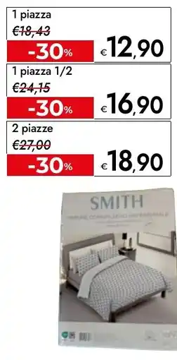 Bennet Smith lenzuola copripiumino matrimoniale offerta