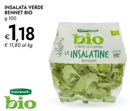 Bennet Insalata verde Bennet bio offerta