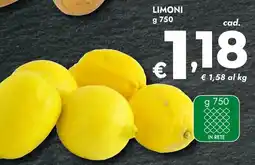 Bennet Limoni offerta