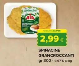 Tigre Spinacine gran croccanti AIA offerta