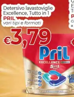 Maxi Nonna Isa Detersivo lavastoviglie Excellence Pril offerta