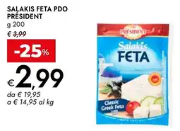 Bennet Salakis Feta President offerta