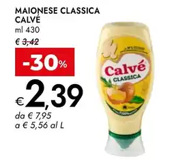 Bennet Maionese classica Calvé offerta