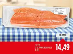 Carico Cash & Carry Filetto di salmone norvegese offerta