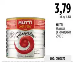 Carico Cash & Carry Mutti Passata di pomodoro offerta