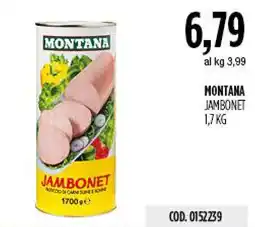 Carico Cash & Carry Montana Jambonet offerta