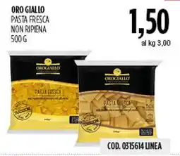 Carico Cash & Carry Oro giallo pasta fresca non ripiena offerta