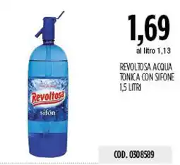 Carico Cash & Carry Revoltosa acqua tonica con sifone offerta