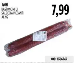 Carico Cash & Carry Jvon bastoncini di salsiccia piccanti offerta