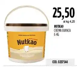 Carico Cash & Carry Nutkao crema bianca offerta