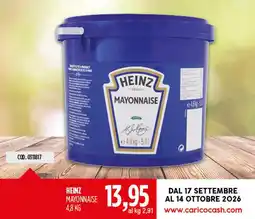 Carico Cash & Carry Heinz mayonnaise offerta