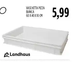 Carico Cash & Carry Vaschetta pizza bianca Landhaus offerta