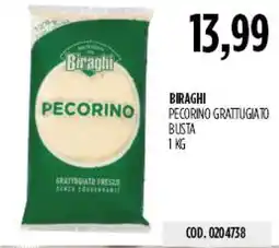 Carico Cash & Carry Biraghi Pecorino grattugiato offerta