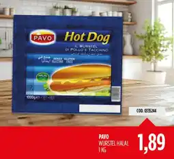 Carico Cash & Carry Pavo Hot Dog offerta