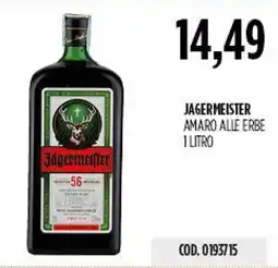 Carico Cash & Carry Jägermeister amaro alle erbe offerta