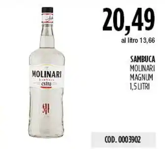 Sambuca Molinari Magnum
