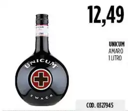Carico Cash & Carry Unicum amaro offerta