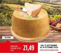 Carico Cash & Carry Parmigiano Reggiano offerta