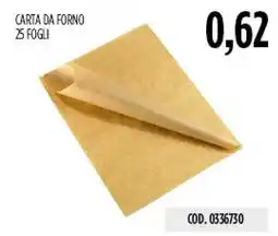 Carico Cash & Carry Carta da forno offerta