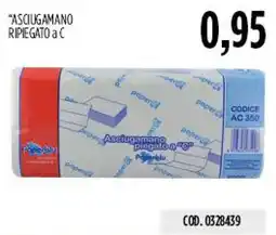 Carico Cash & Carry Asciugamano piegato a C Paperblu offerta