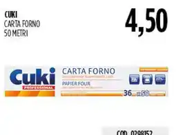 Carico Cash & Carry Cuki carta forno offerta