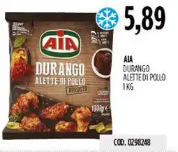 Carico Cash & Carry AIA Durango alette di pollo arrosto offerta