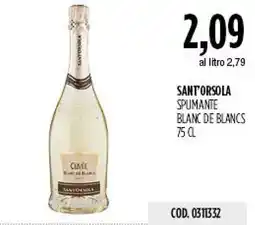 Carico Cash & Carry Cuvée Blanc de Blancs Sant'Orsola offerta